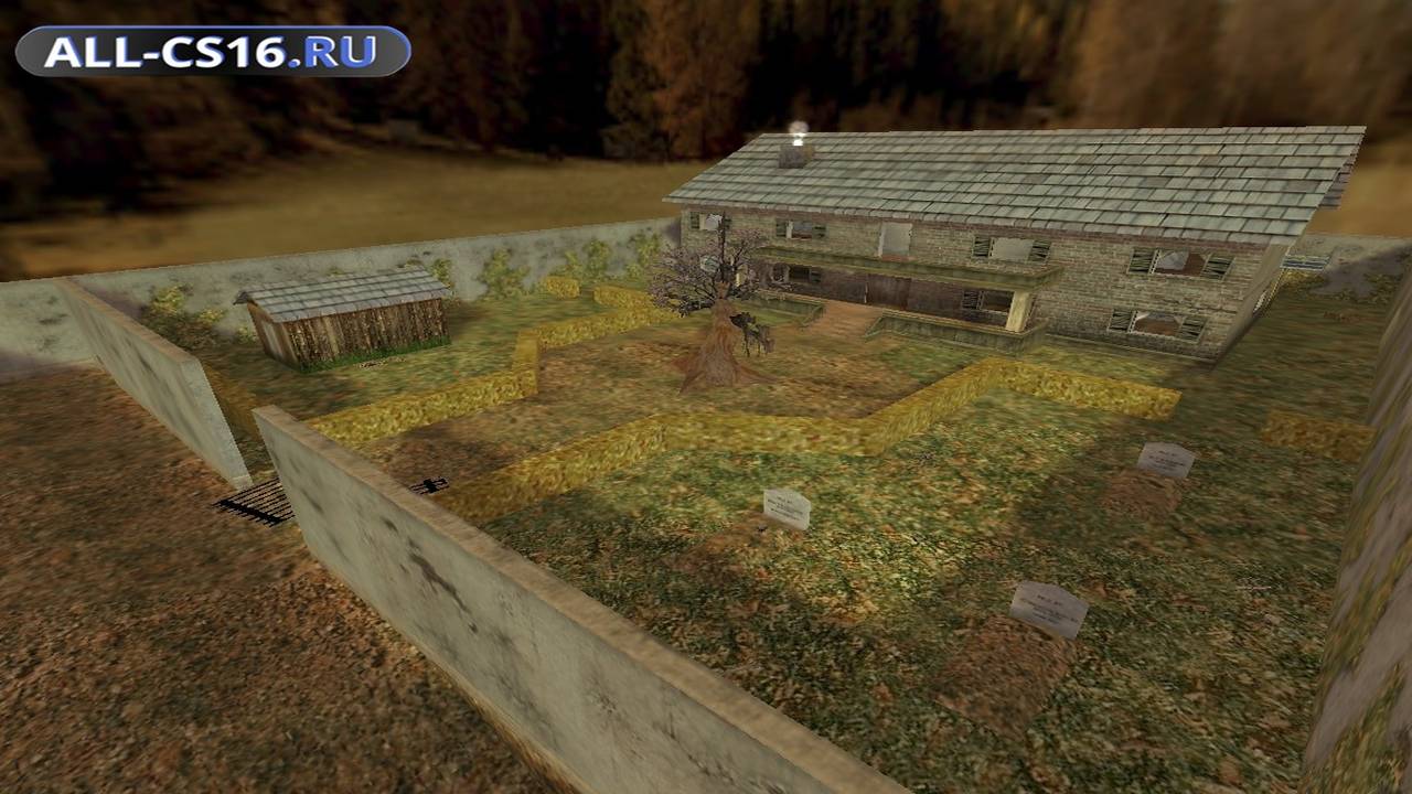 Карта «cs_oldmansion» для CS 1.6 для CS 1.6