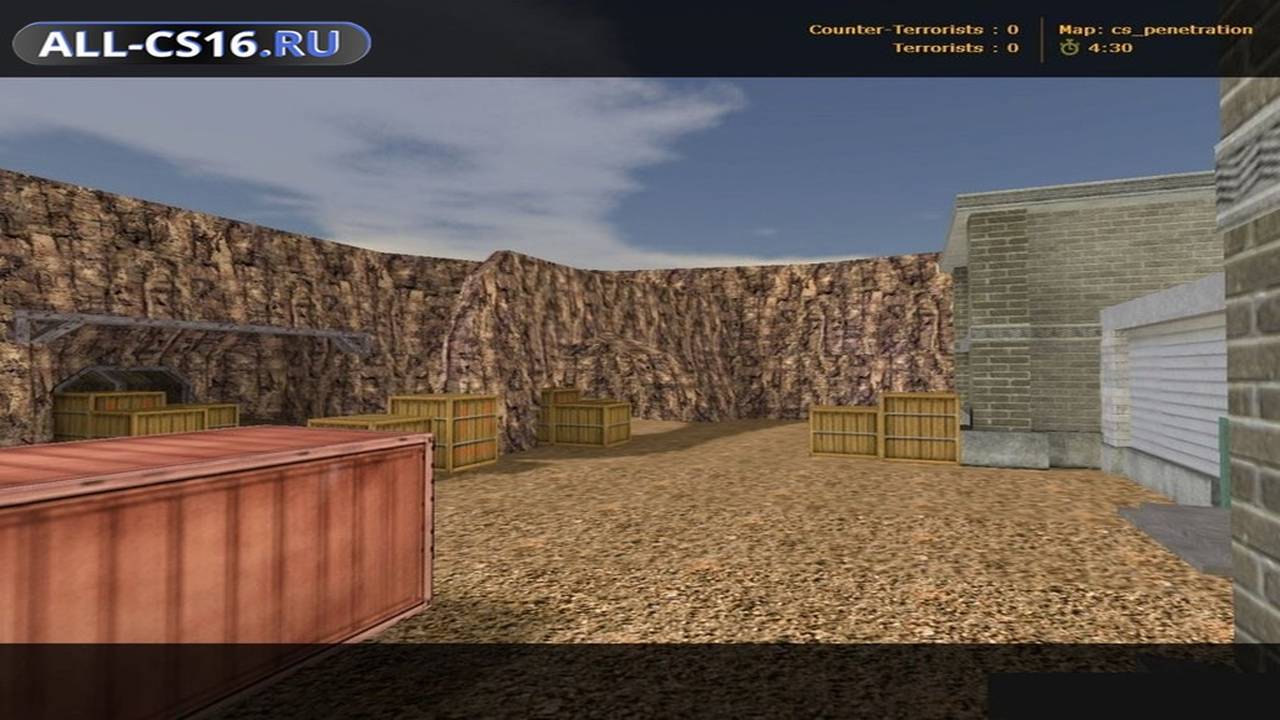 Карта «cs_penetration» для CS 1.6 для CS 1.6