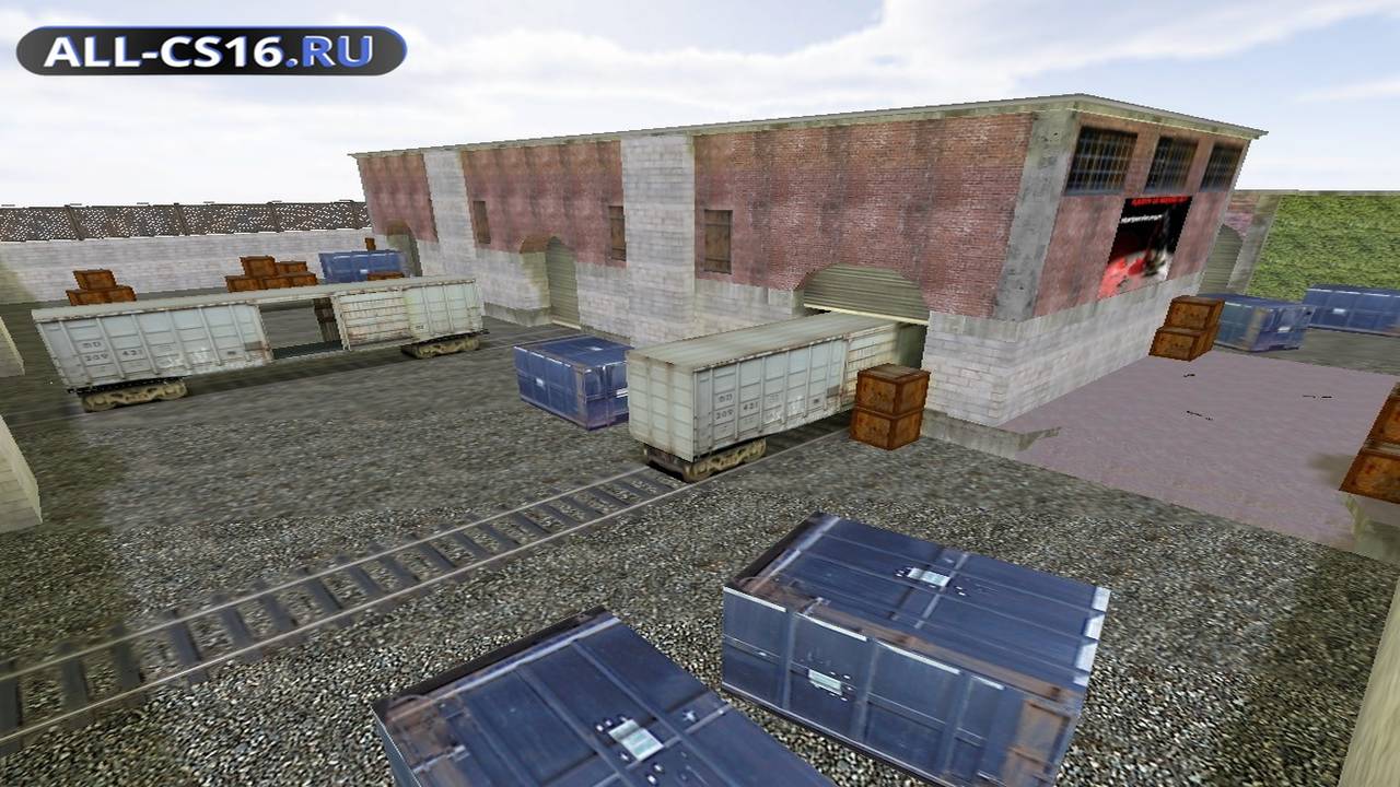 Карта «cs_pf_train» для CS 1.6 для CS 1.6