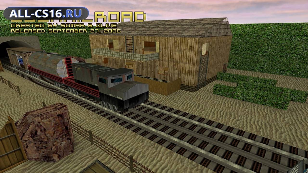 Карта «cs_railroad» для CS 1.6 для CS 1.6