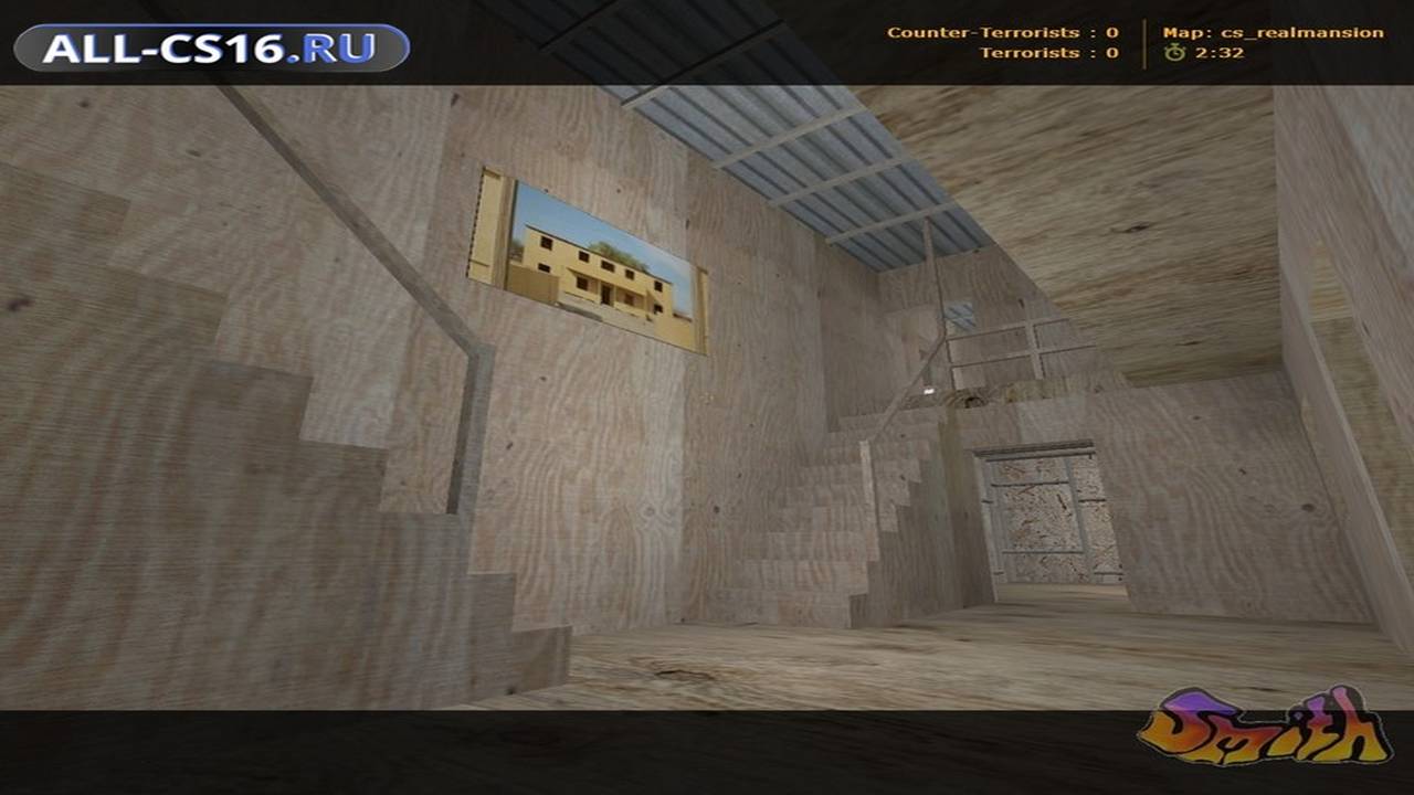 Карта «cs_realmansion» для CS 1.6 для CS 1.6