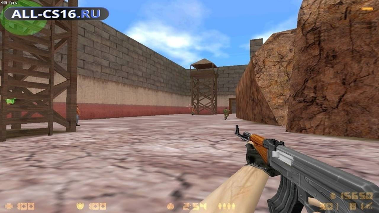Карта «cs_rocky» для CS 1.6 для CS 1.6
