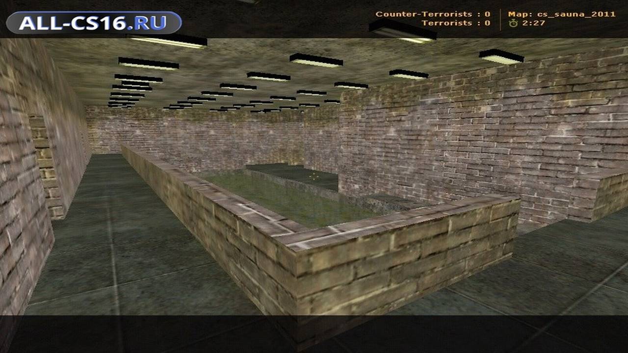 Карта «cs_sauna_2011» для CS 1.6 для CS 1.6