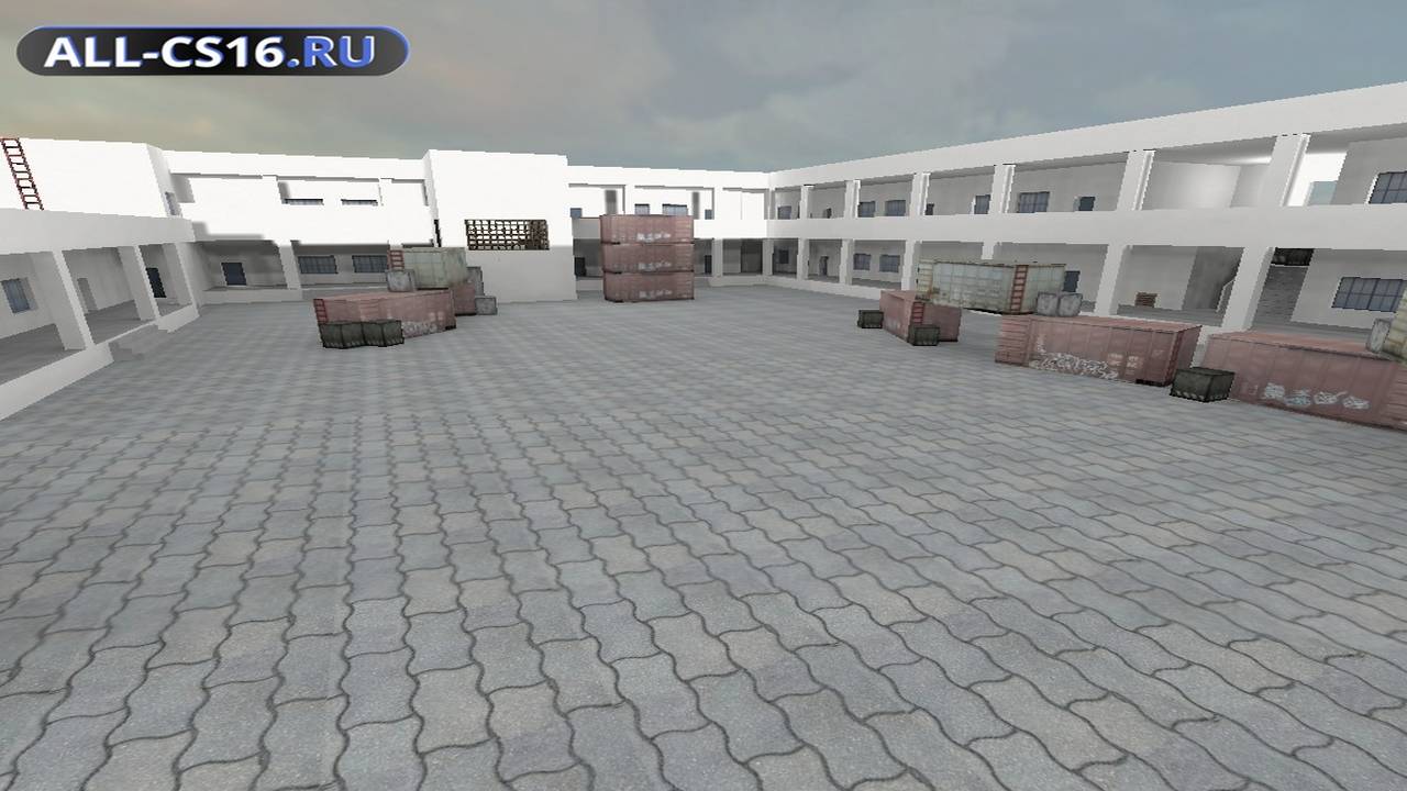 Карта «cs_school» для CS 1.6 для CS 1.6