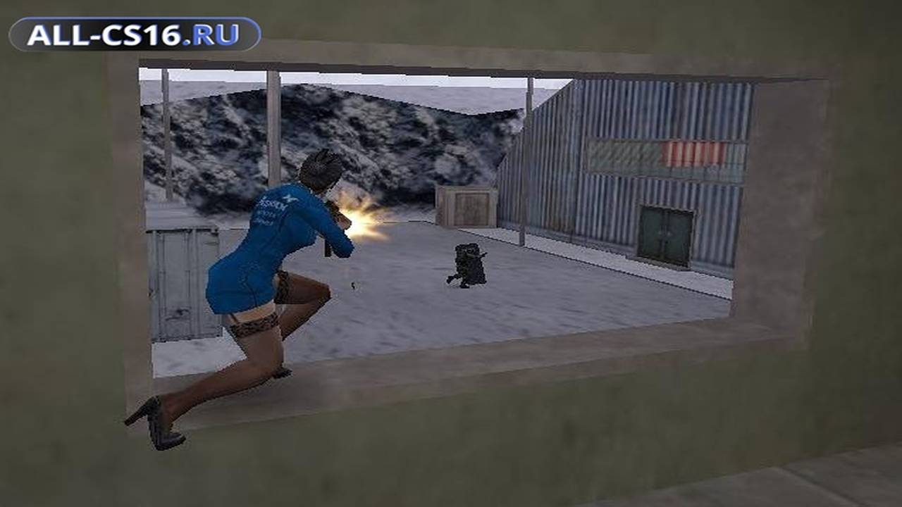 Карта «cs_snowbase» для CS 1.6 для CS 1.6