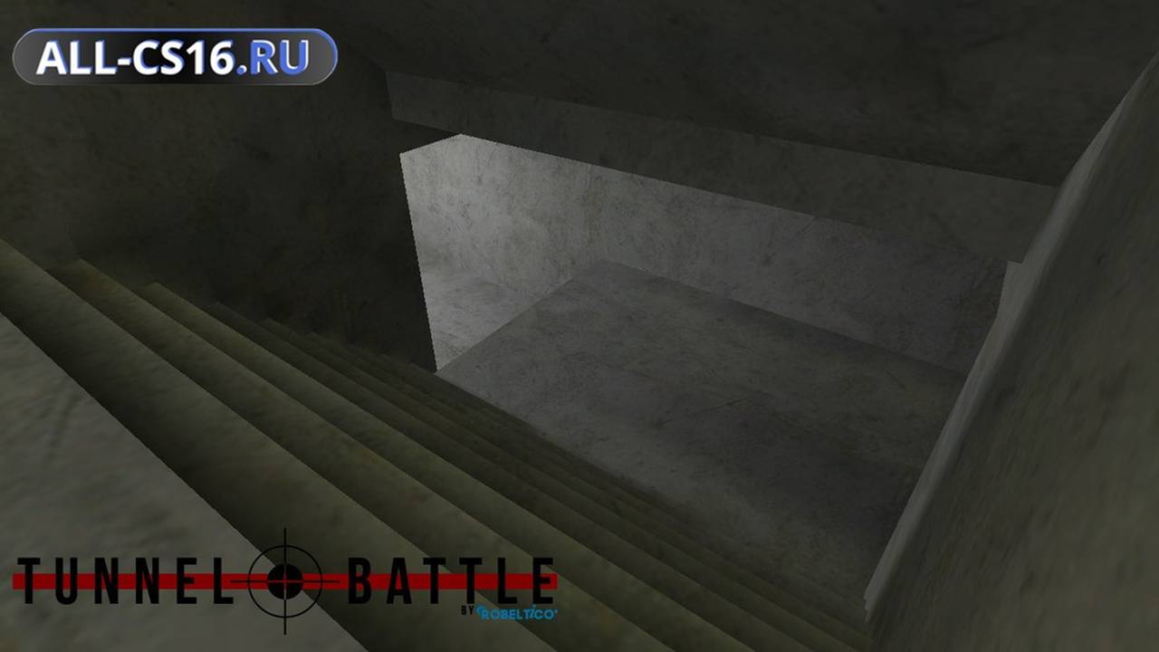Карта «cs_tunnelbattle» для CS 1.6 для CS 1.6