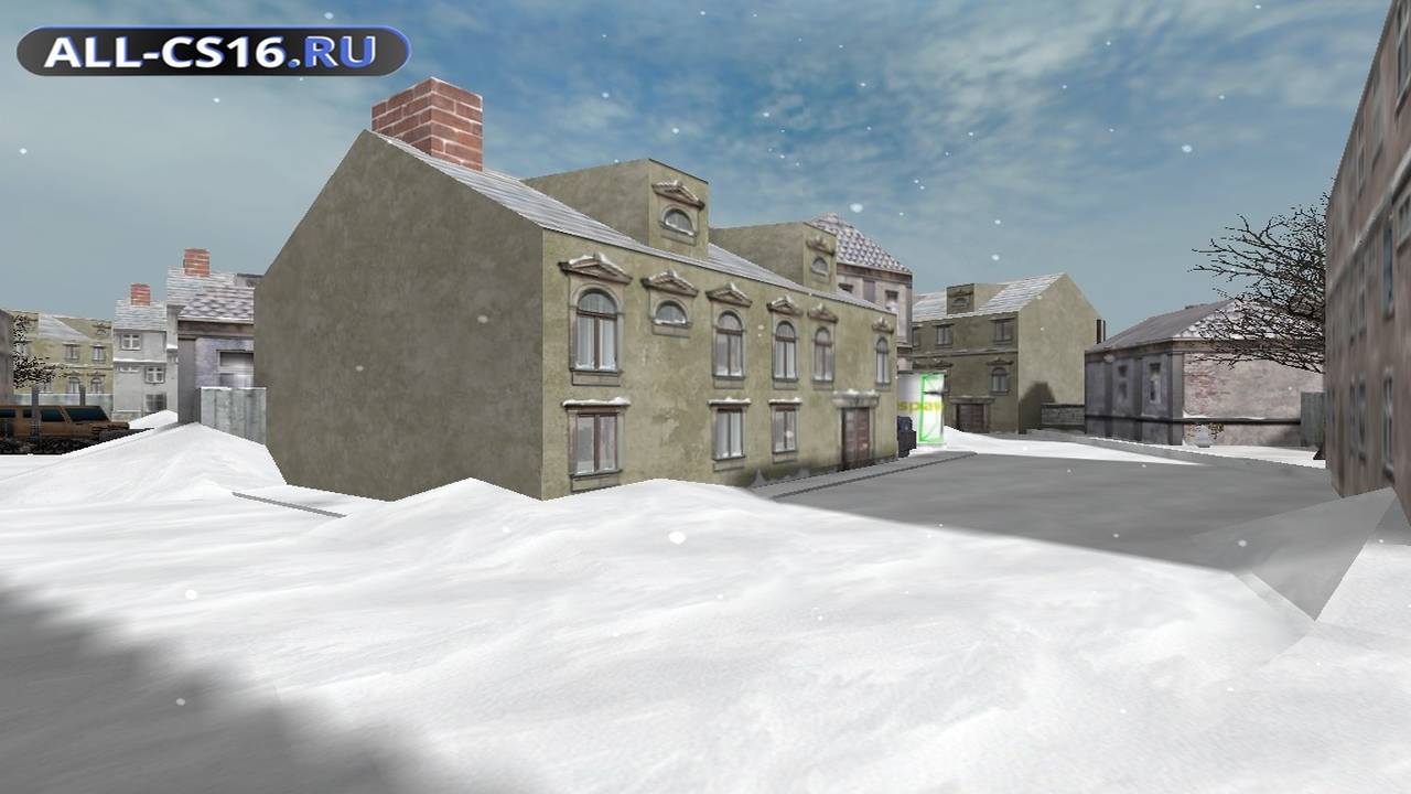 Карта «cs_winter» для CS 1.6 для CS 1.6