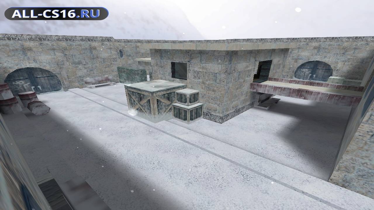 Карта «cs_wiocha_winter» для CS 1.6 для CS 1.6