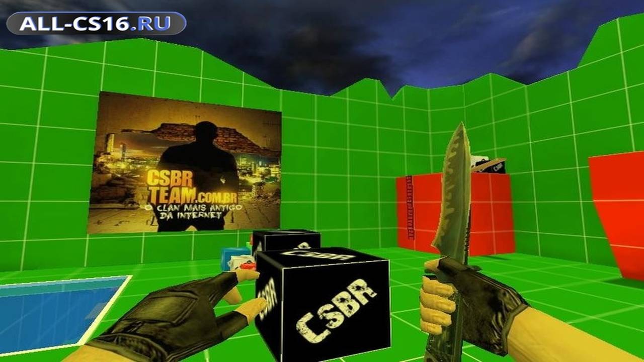 Карта «csbr_top» для CS 1.6 для CS 1.6