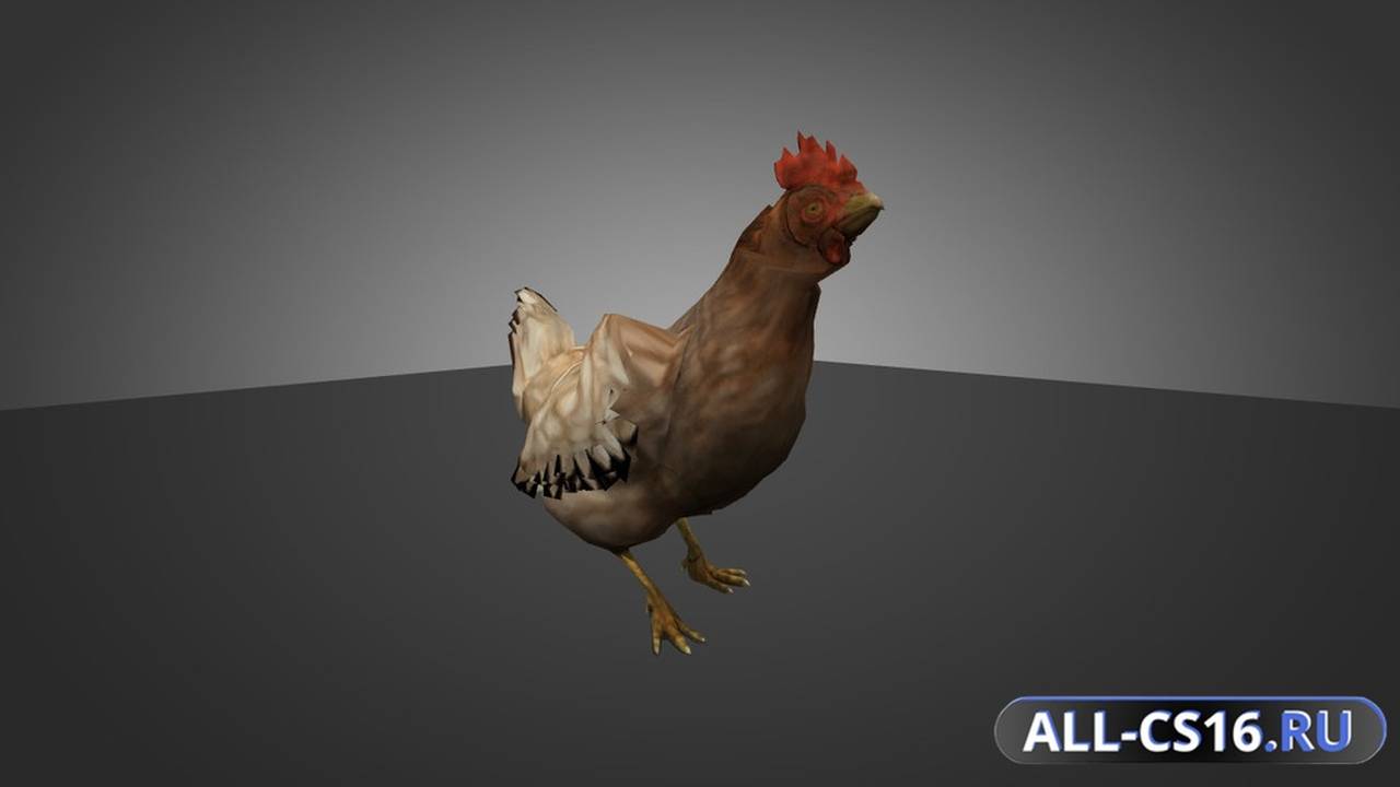 Модель для CS 1.6 - CS:GO Chicken Pack