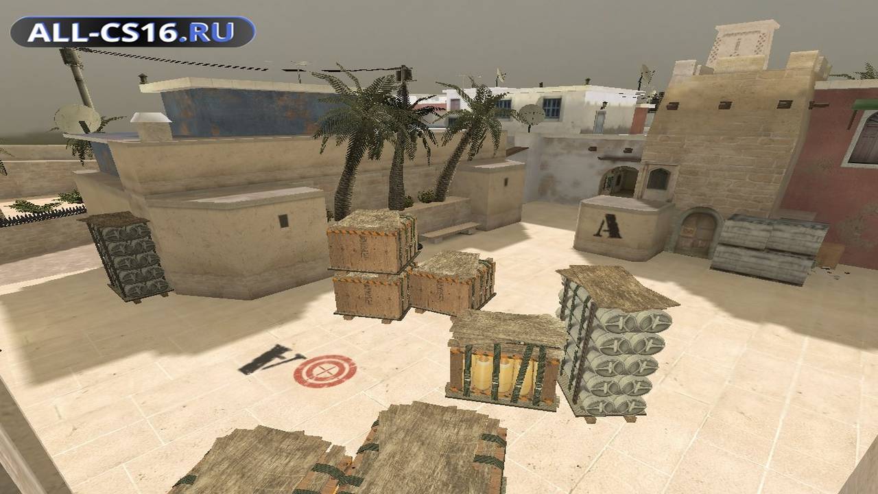 Карта «csgo_mirage» для CS 1.6 для CS 1.6