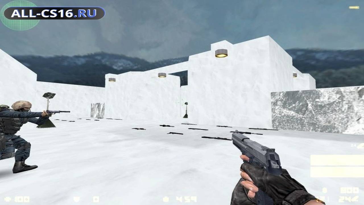 Карта «csgs_iceworld» для CS 1.6 для CS 1.6
