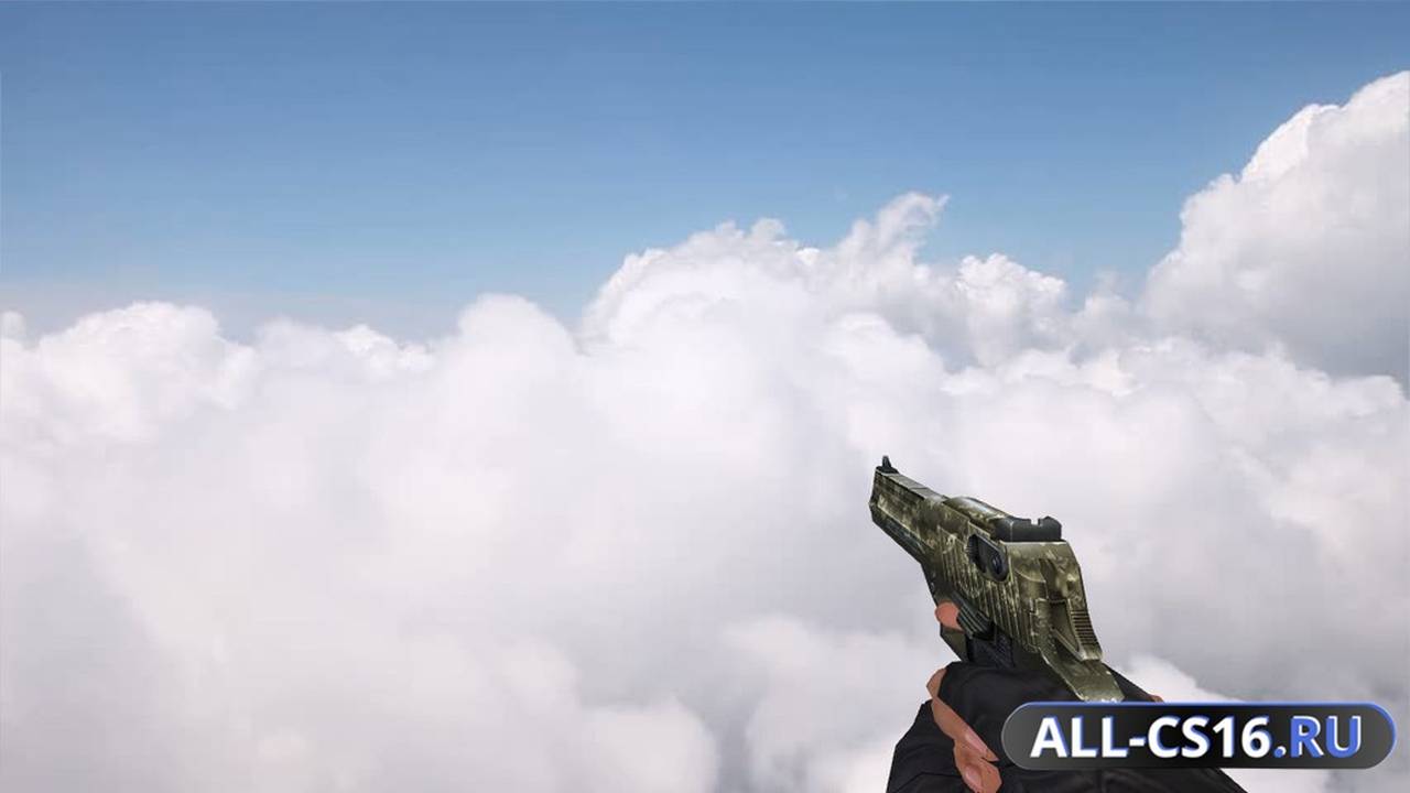 Модель оружия для CS 1.6 - Deagle CSO Camo Deagle