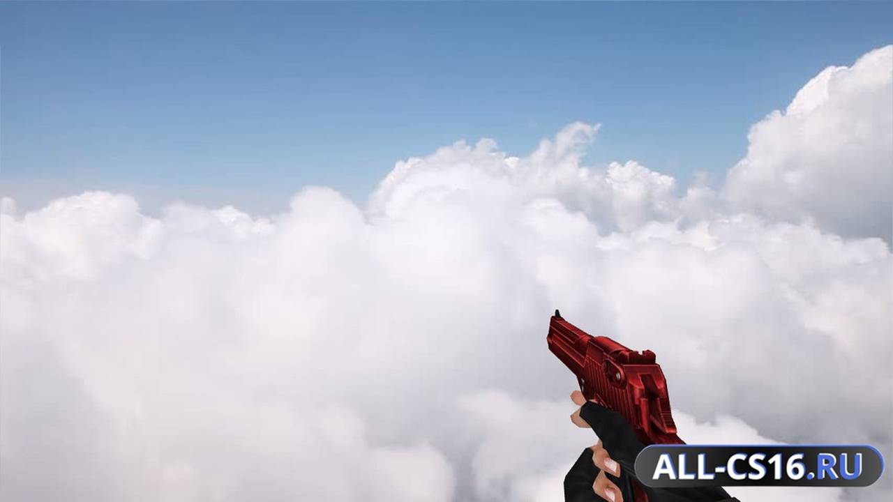 Модель оружия для CS 1.6 - Deagle CSO Desert Eagle Red