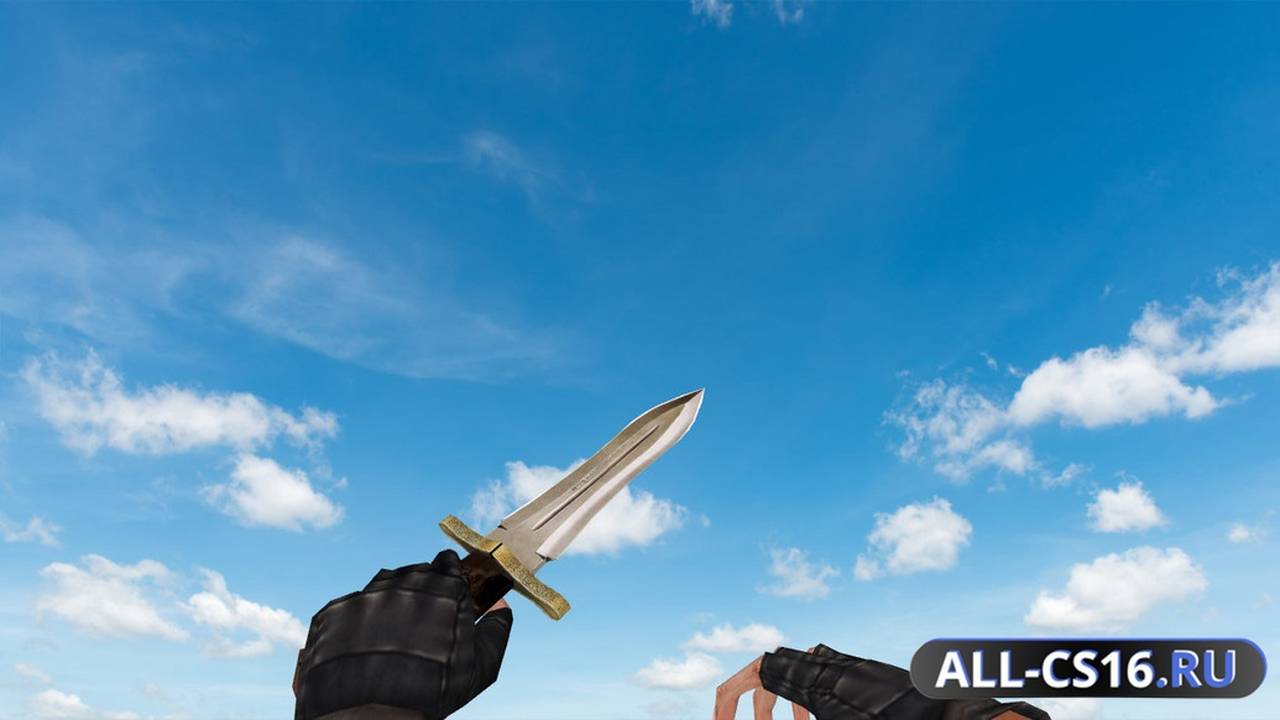 Модель оружия для CS 1.6 - CSO Hunting Dagger