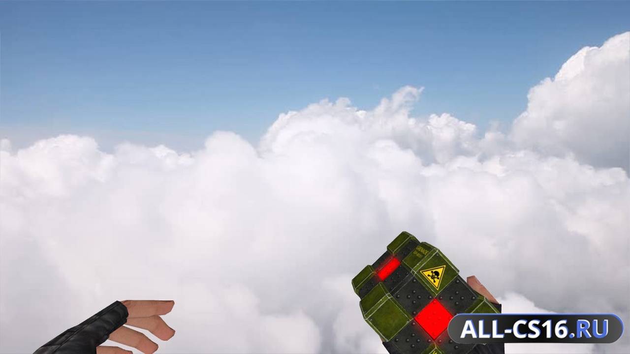 Модель оружия для CS 1.6 - CSO Voxel Grenade