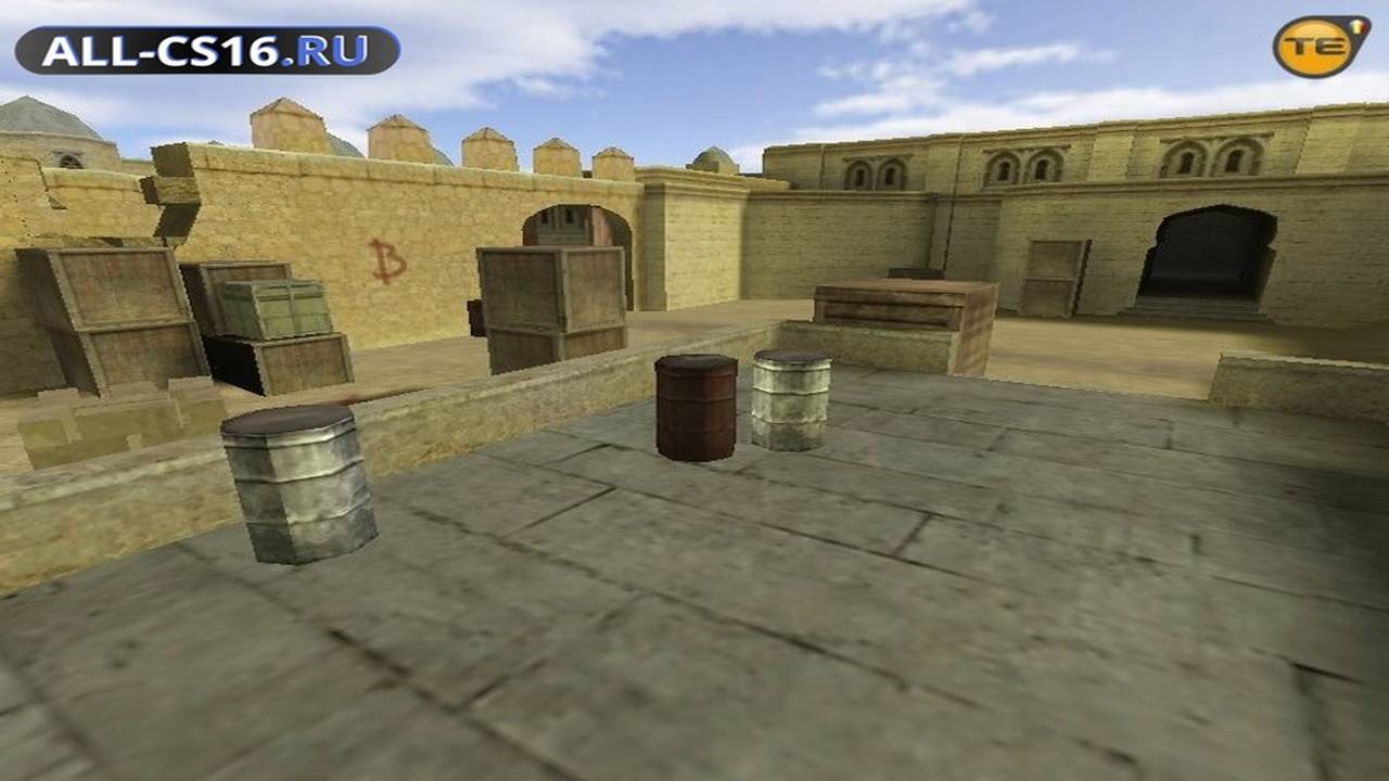 Карта «css_dust2» для CS 1.6 для CS 1.6