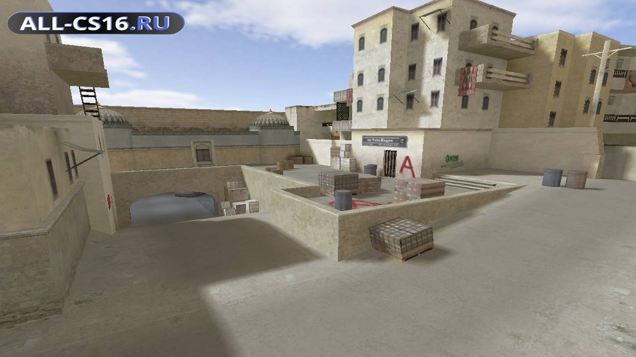 Карта «css_dust2_go» для CS 1.6 для CS 1.6