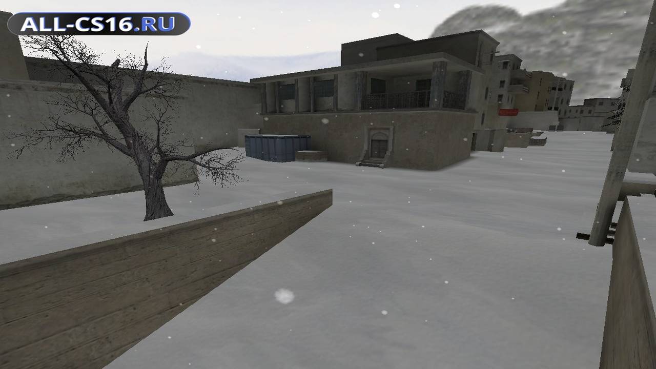 Карта «css_dust2winter_go» для CS 1.6 для CS 1.6