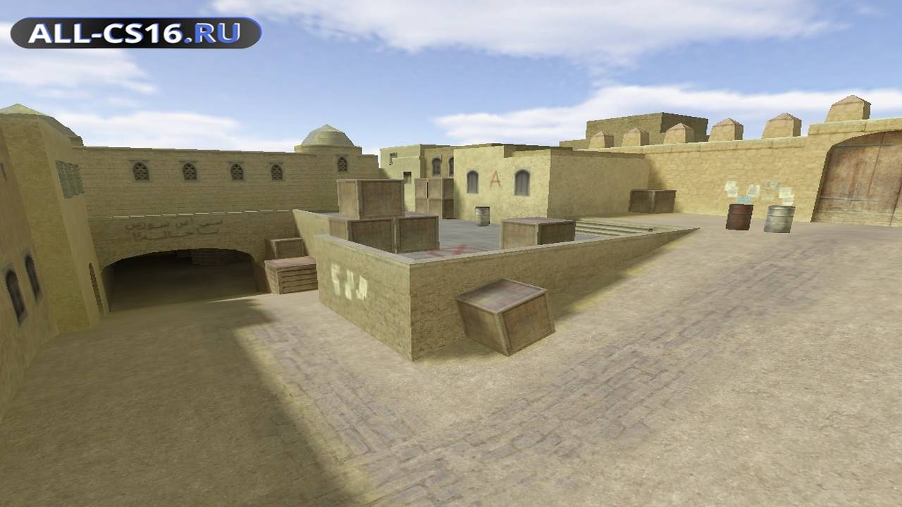 Карта «css_dust2x2» для CS 1.6 для CS 1.6