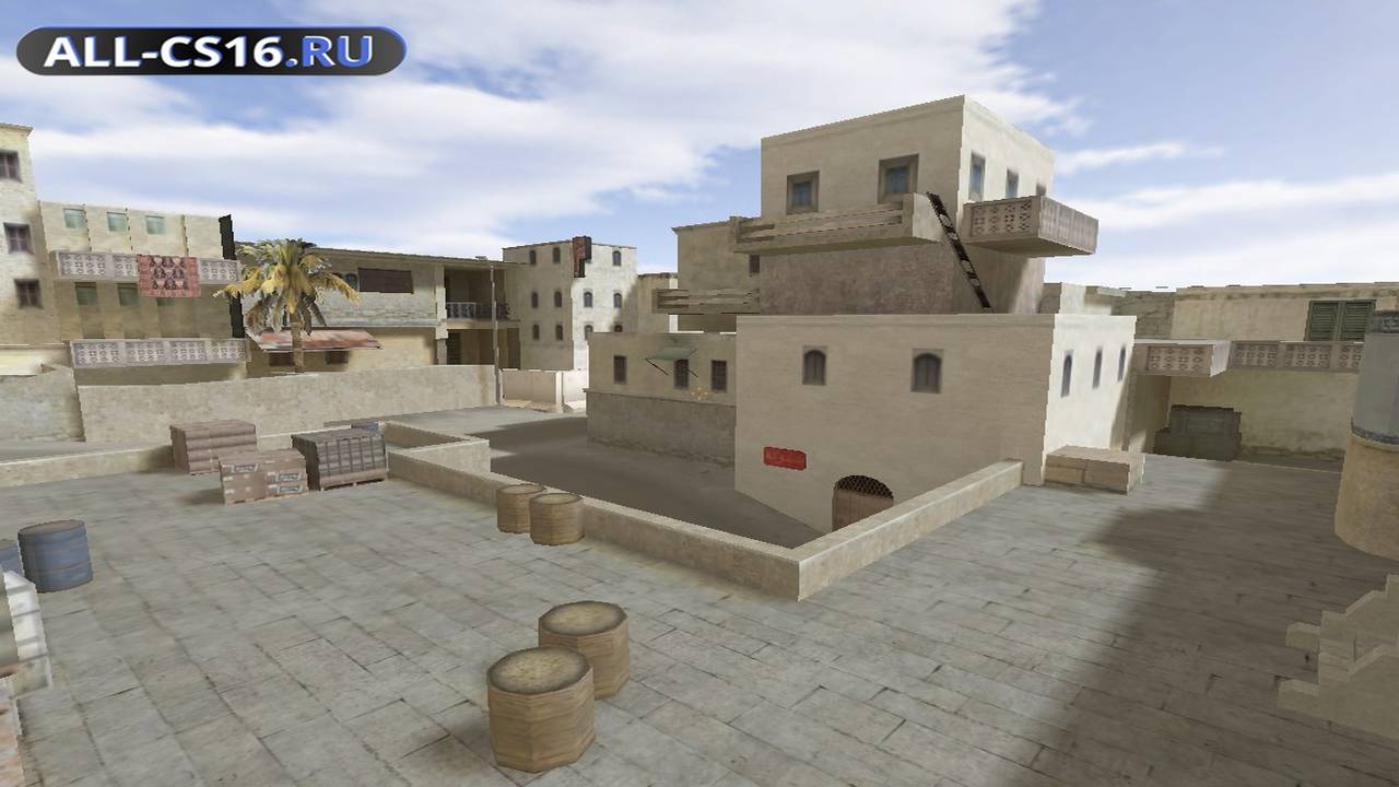 Карта «css_dust2x2_go» для CS 1.6 для CS 1.6