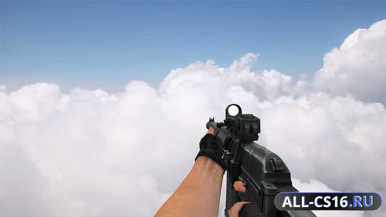 Модель оружия для CS 1.6 - AK-47 CW AS Val with Kobra sights