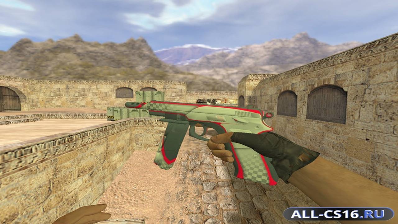 Модель оружия для CS 1.6 - P228 CZ-75 Поул-позиция