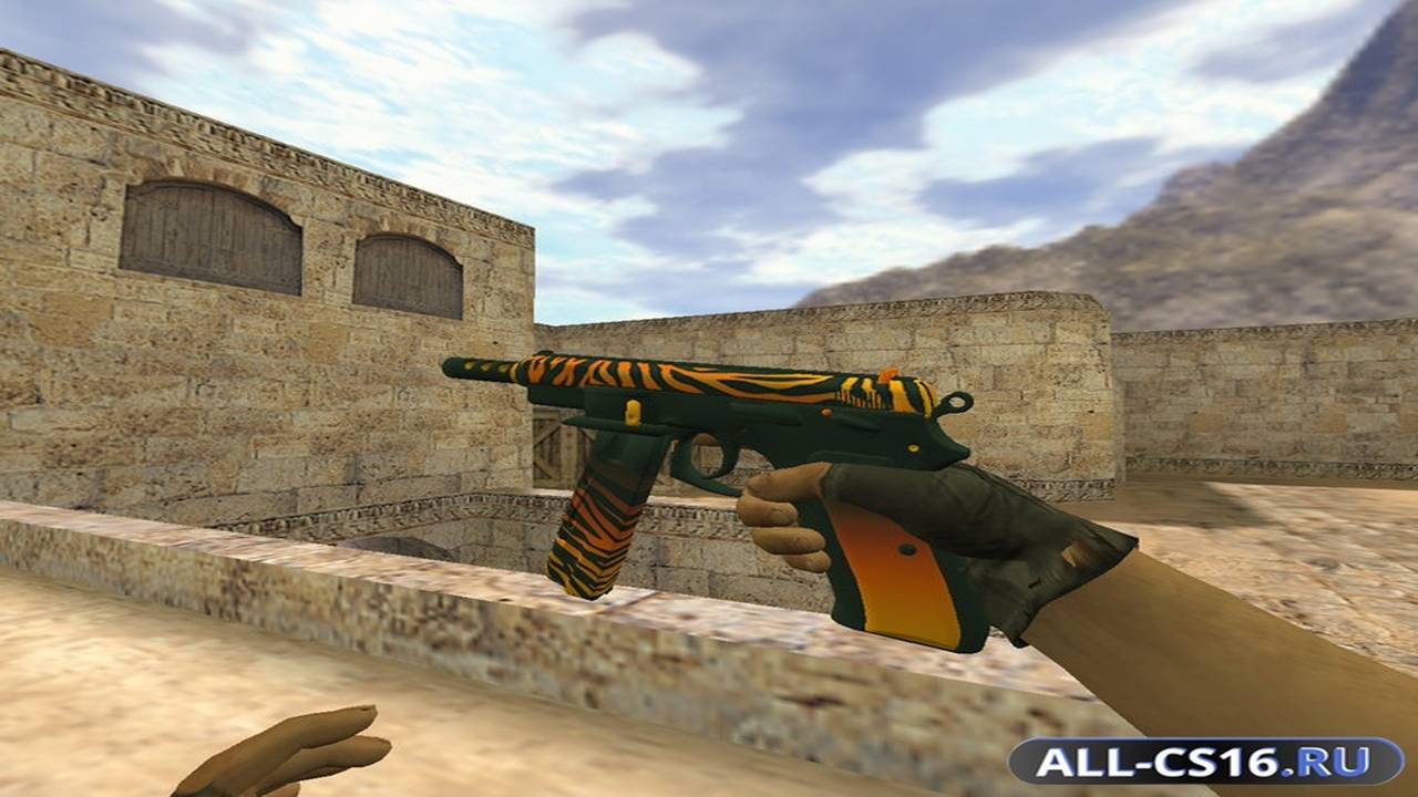 Модель оружия для CS 1.6 - P228 CZ-75 Тигр