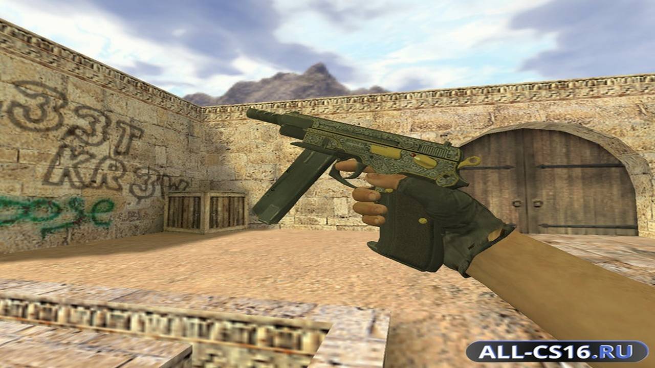 Модель оружия для CS 1.6 - P228 CZ-75 Виктория