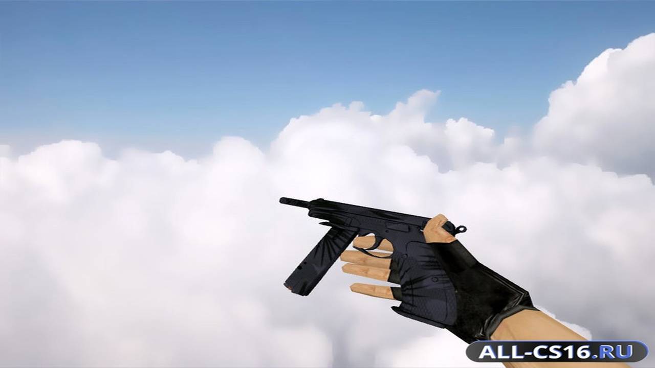 Модель оружия для CS 1.6 - TMP CZ75-Auto | Полуночная пальма (Midnight Palm)