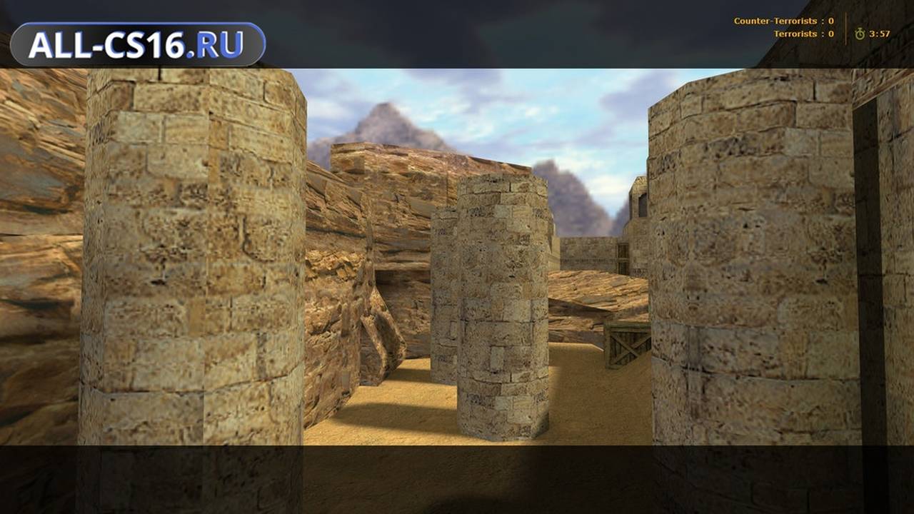 Карта «!dan!dust» для CS 1.6 для CS 1.6