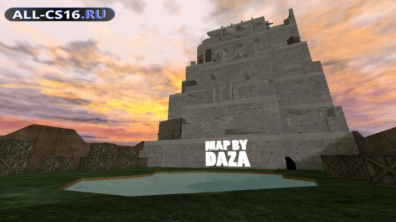 Карта «daza_brickblock» для CS 1.6 для CS 1.6