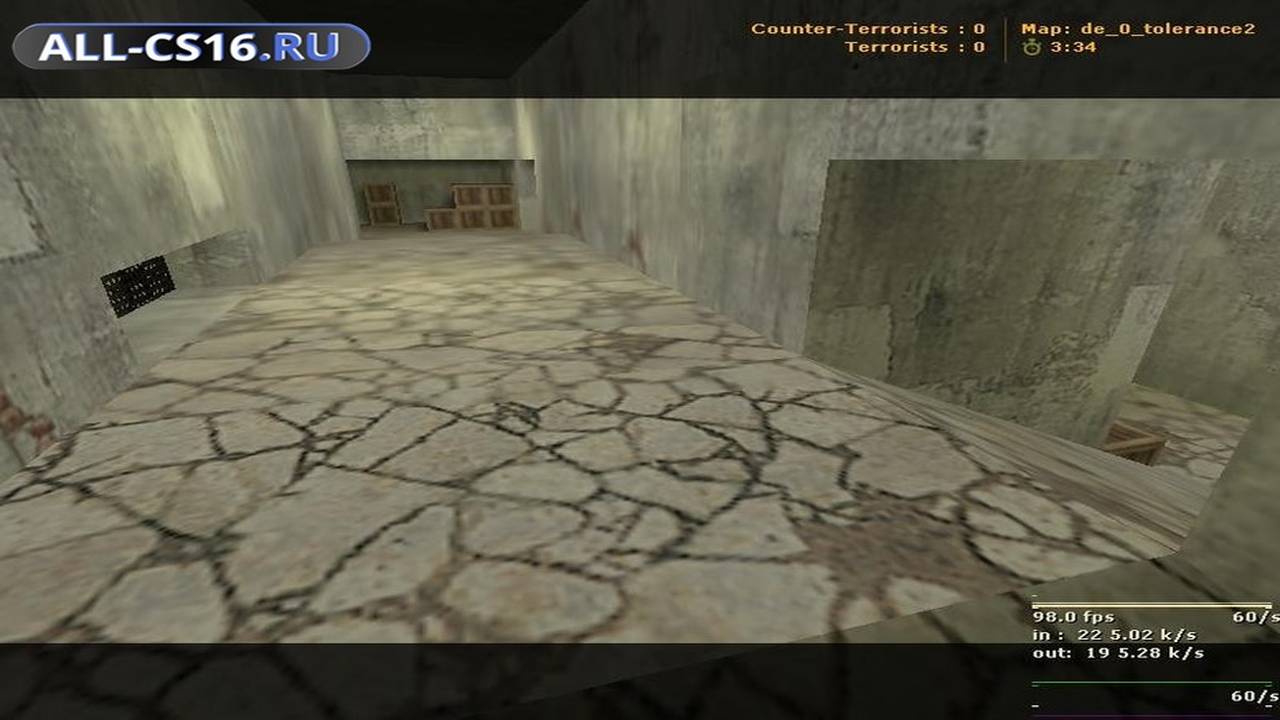 Карта «de_0_tolerance2» для CS 1.6 для CS 1.6