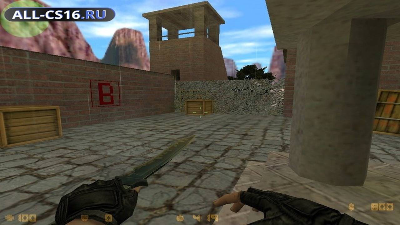 Карта «de_1337village» для CS 1.6 для CS 1.6