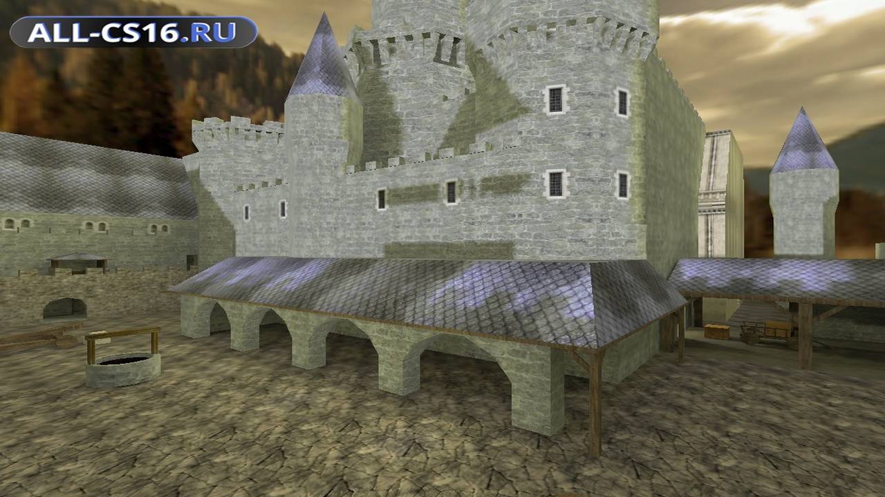 Карта «de_17b_castle_v1» для CS 1.6 для CS 1.6