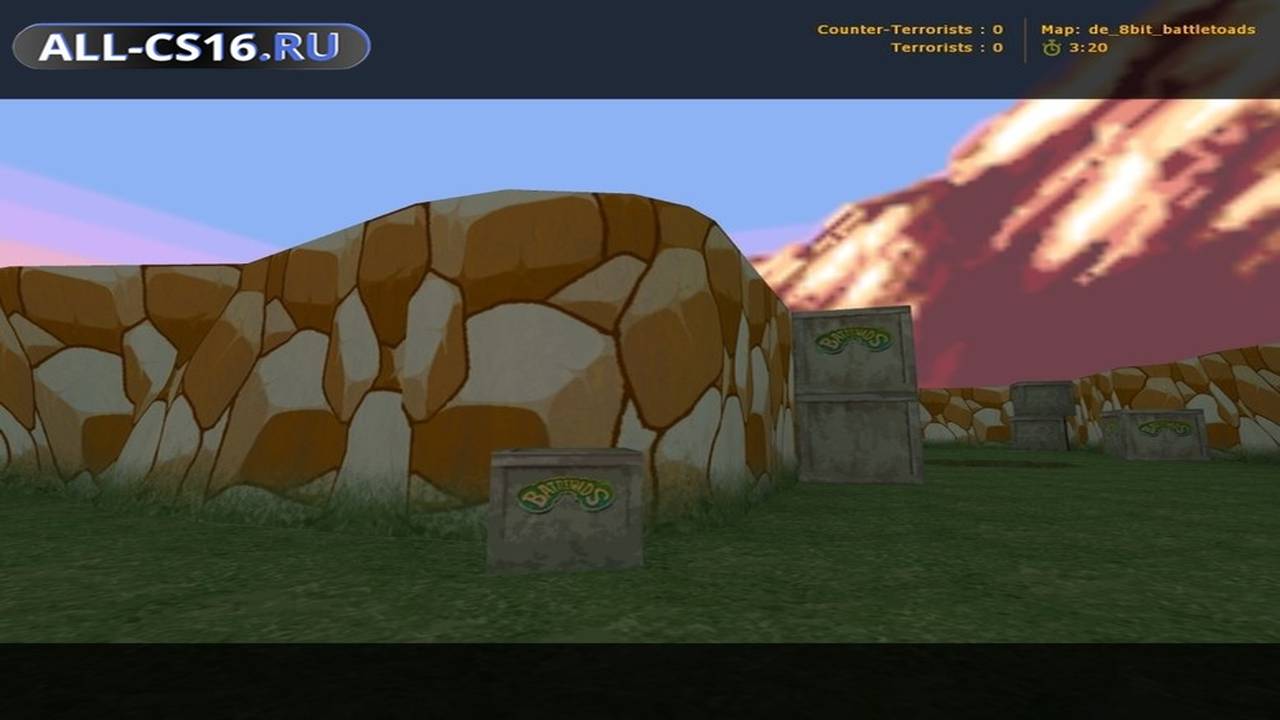 Карта «de_8bit_battletoads» для CS 1.6 для CS 1.6