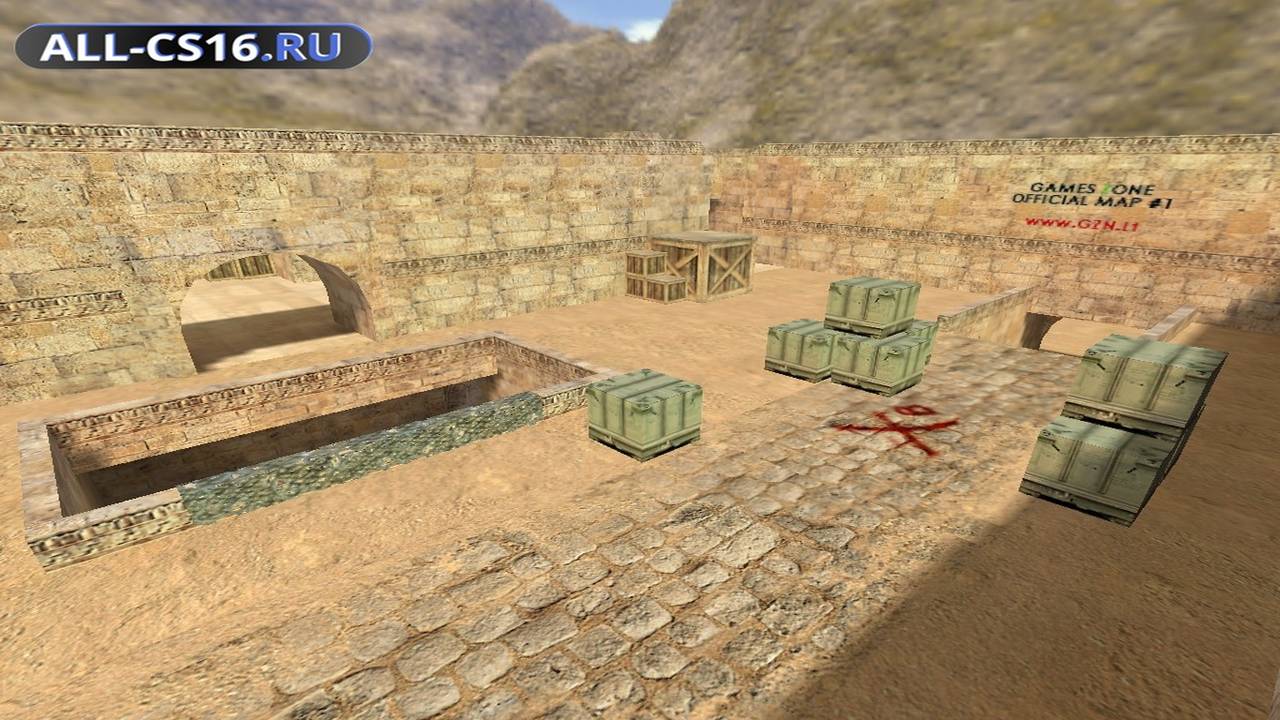 Карта «de_abaddon» для CS 1.6 для CS 1.6