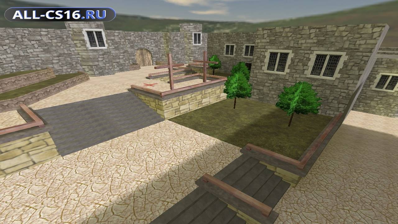 Карта «de_abbey» для CS 1.6 для CS 1.6