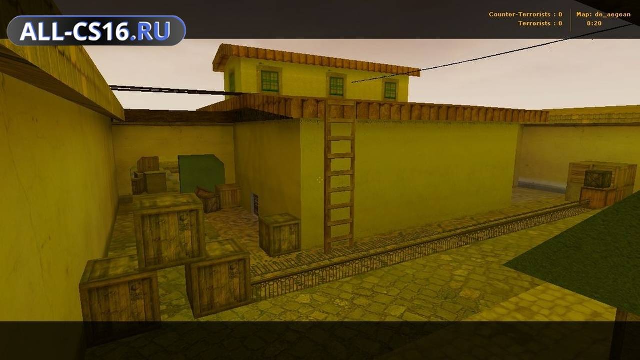 Карта «de_aegean» для CS 1.6 для CS 1.6