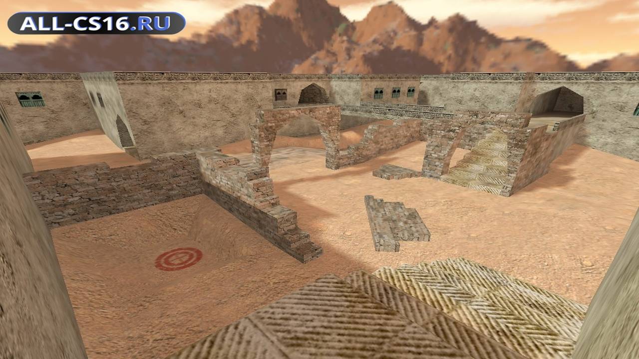 Карта «de_afghan_r» для CS 1.6 для CS 1.6