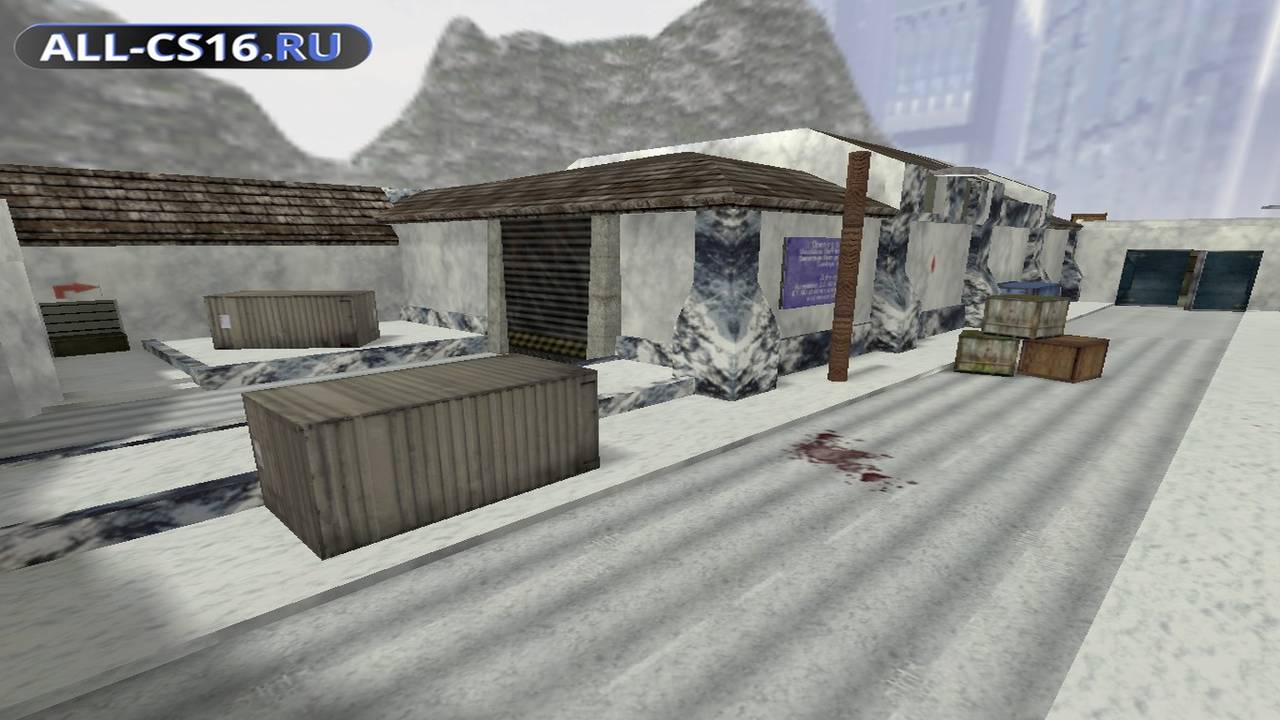 Карта «de_alaska» для CS 1.6 для CS 1.6