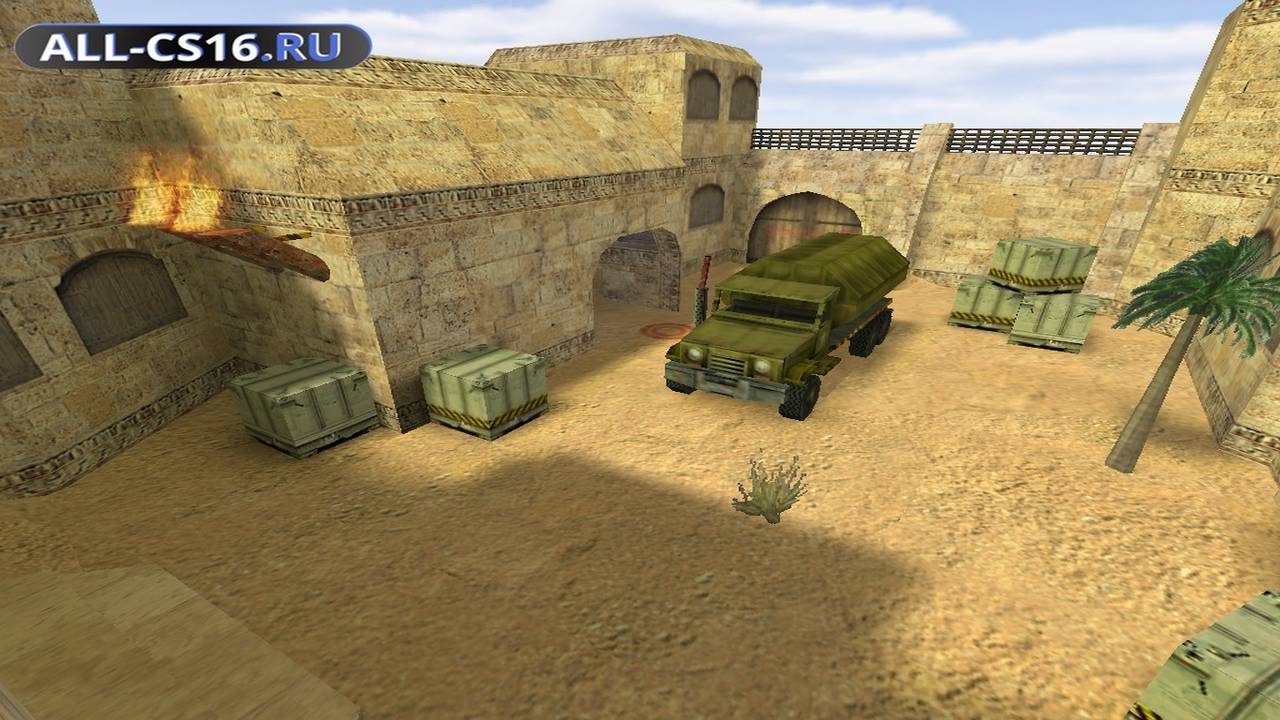 Карта «de_algeria» для CS 1.6 для CS 1.6
