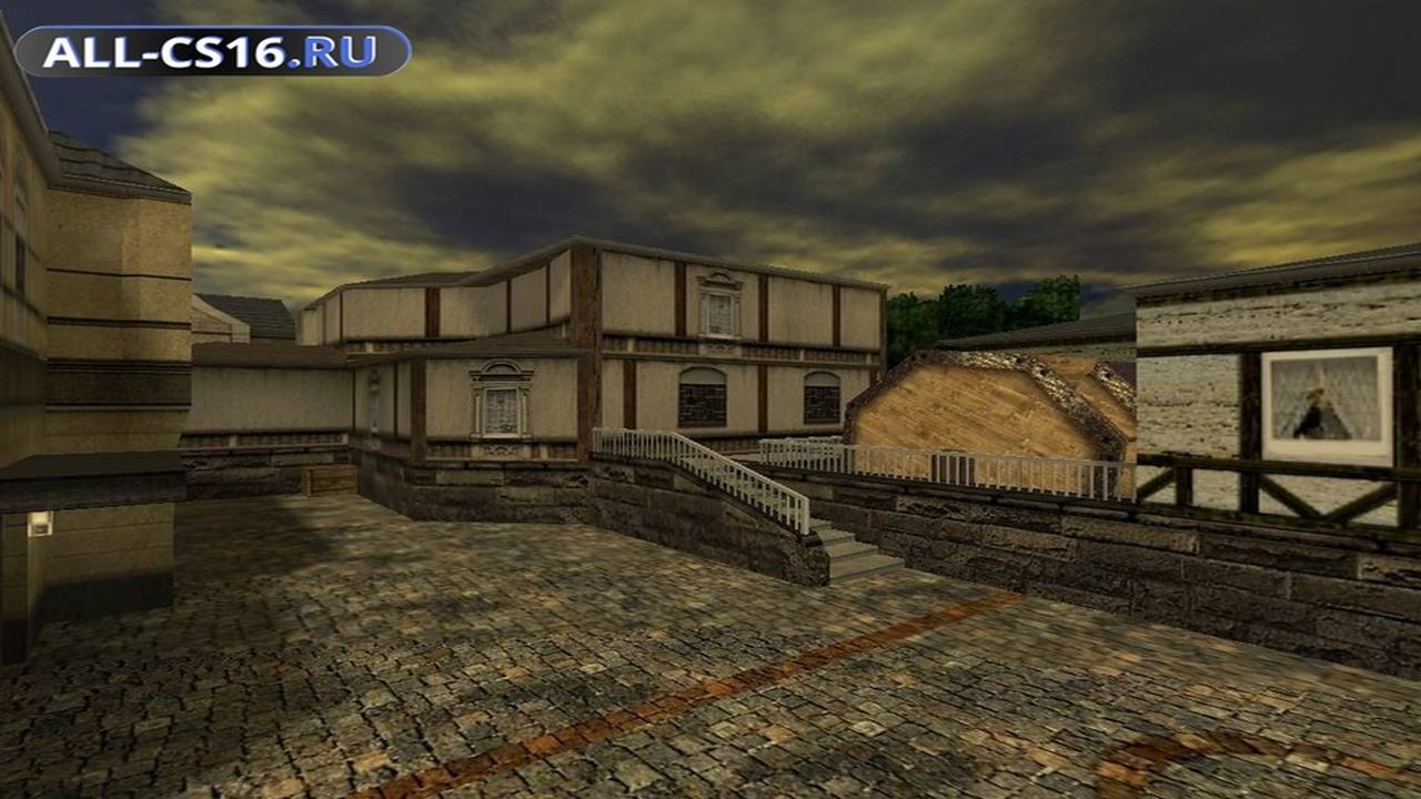 Карта «de_altstadt2k» для CS 1.6 для CS 1.6