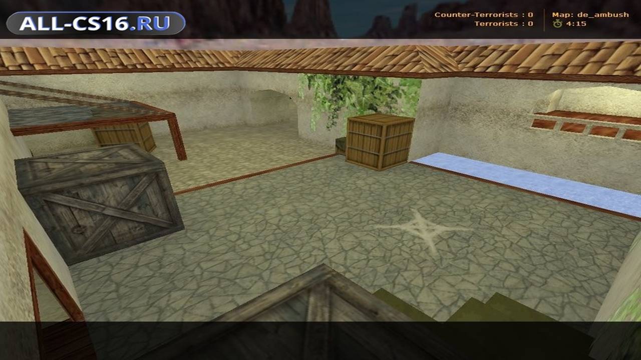 Карта «de_ambush» для CS 1.6 для CS 1.6