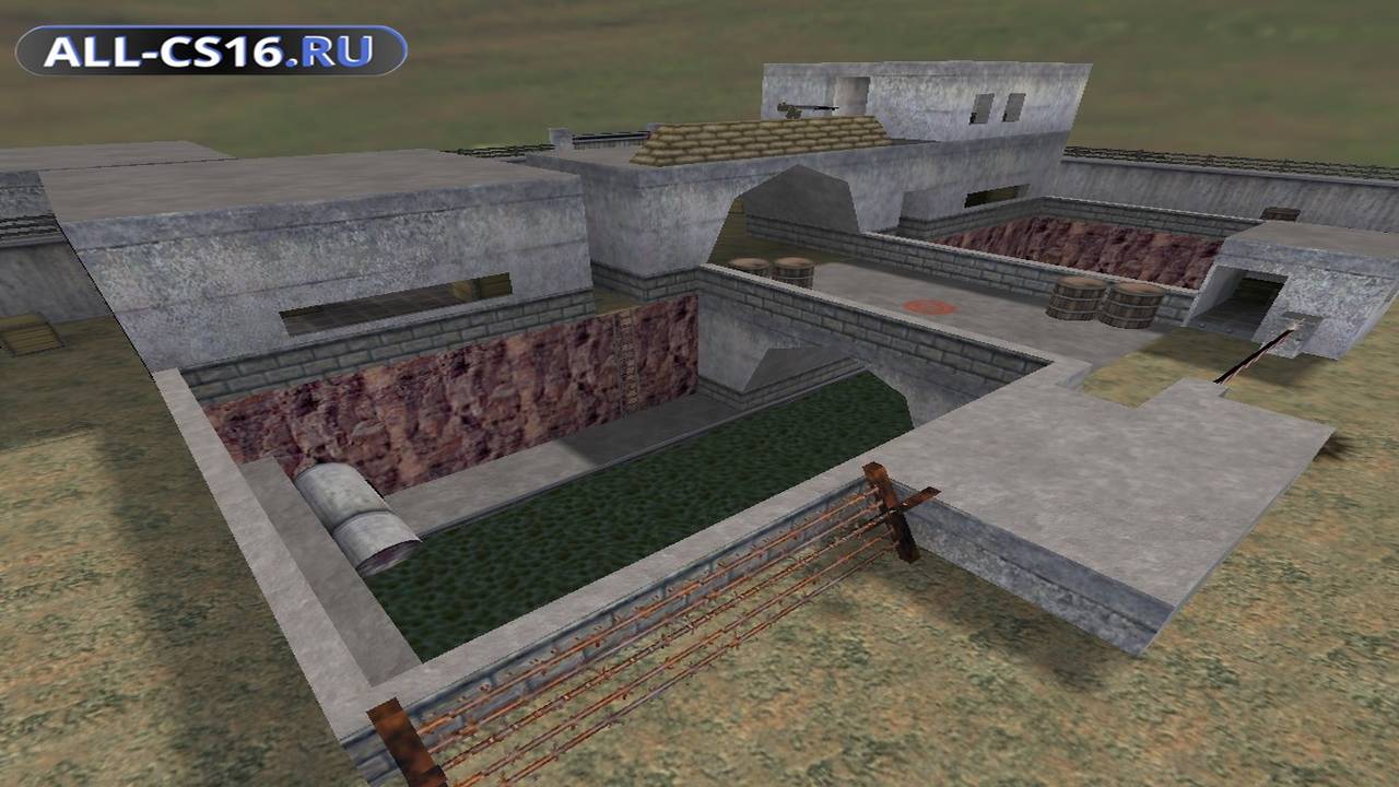 Карта «de_amca» для CS 1.6 для CS 1.6