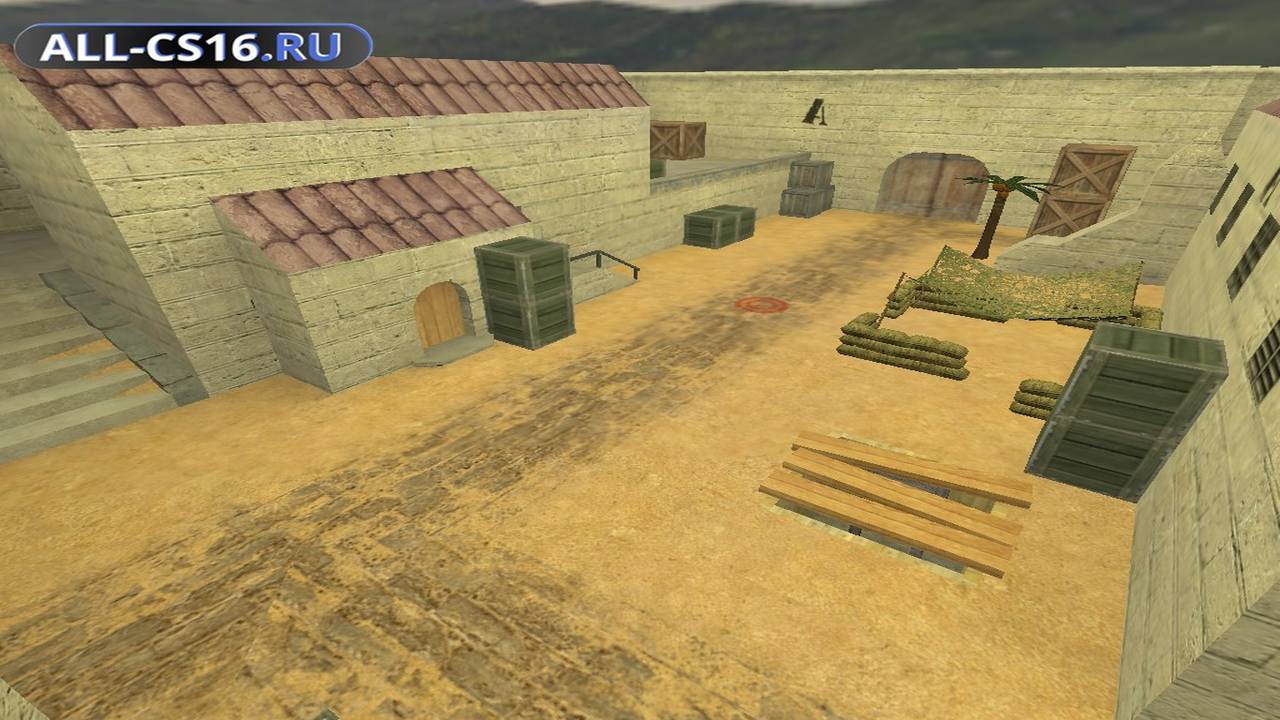 Карта «de_amr» для CS 1.6 для CS 1.6