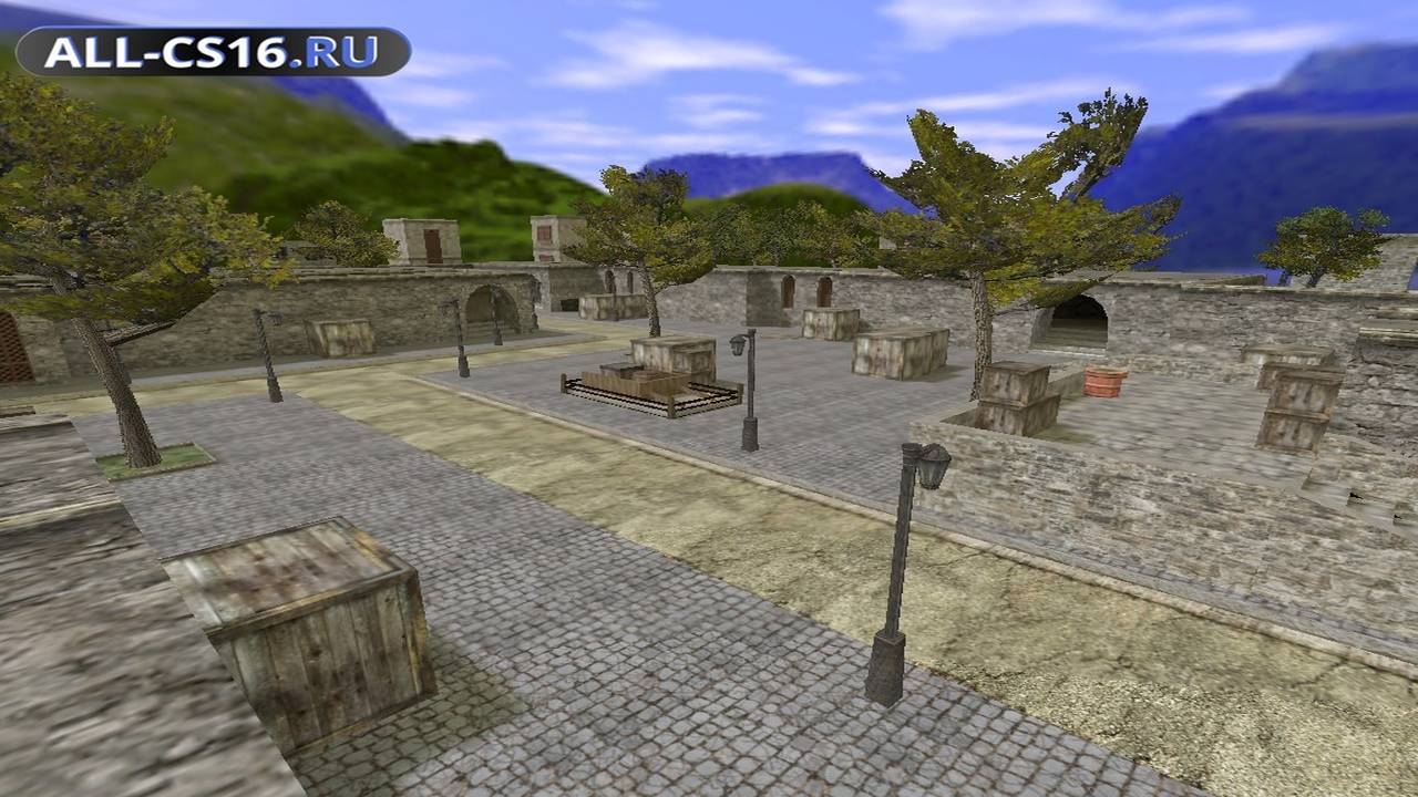 Карта «de_ancient» для CS 1.6 для CS 1.6