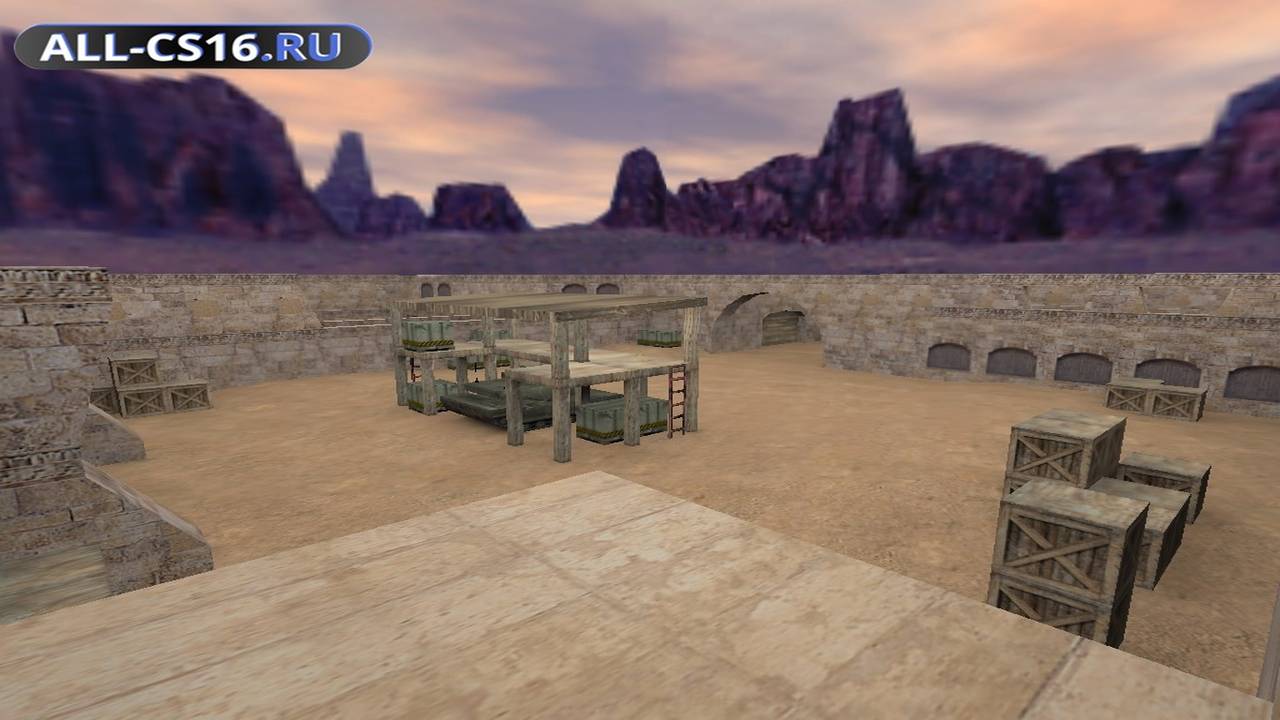 Карта «de_arabia2» для CS 1.6 для CS 1.6