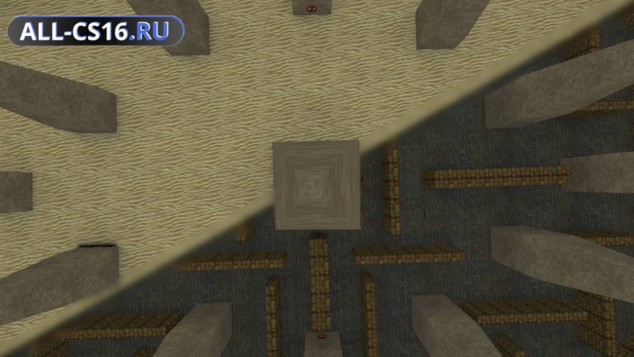 Карта «de_arena» для CS 1.6 для CS 1.6