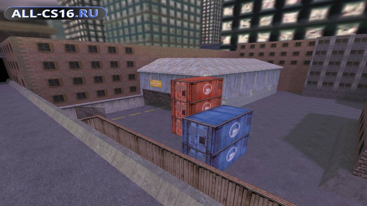 Карта «de_assault_city» для CS 1.6 для CS 1.6